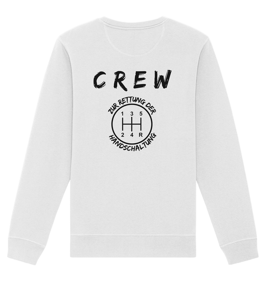Crew Handschaltung - Organic Basic Unisex Sweatshirt