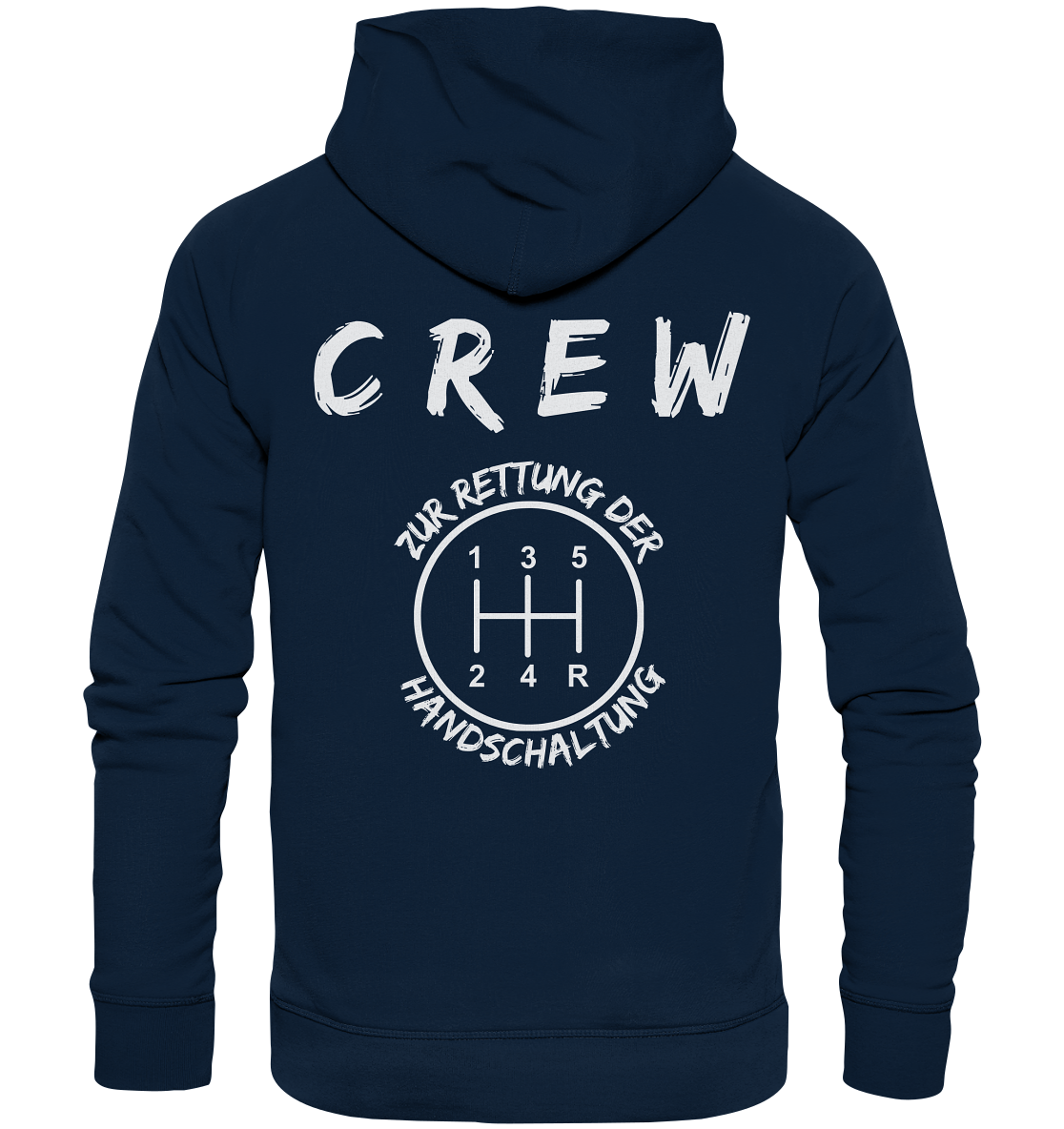 Crew Handschaltung - Organic Hoodie