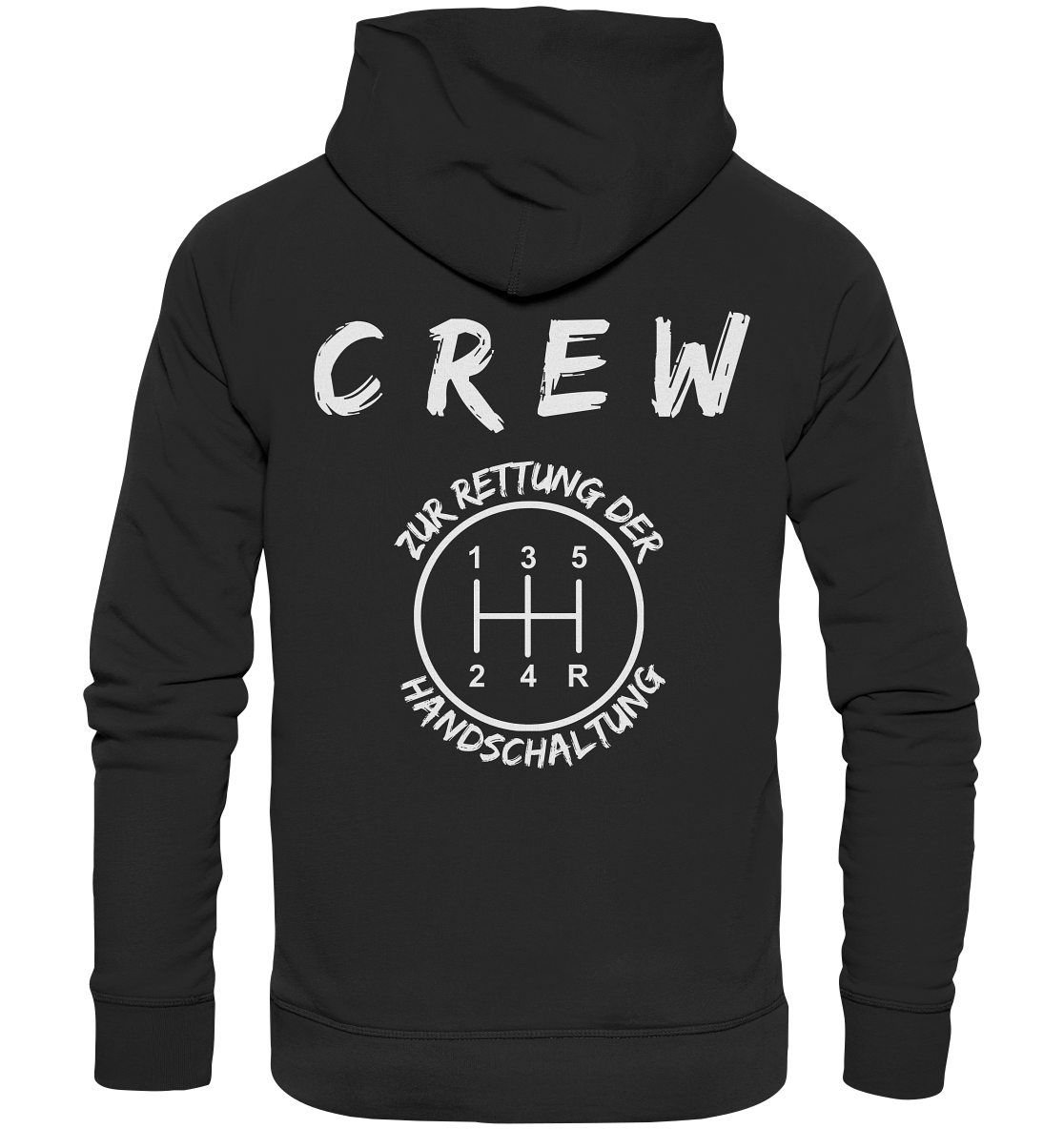 Crew Handschaltung - Organic Hoodie