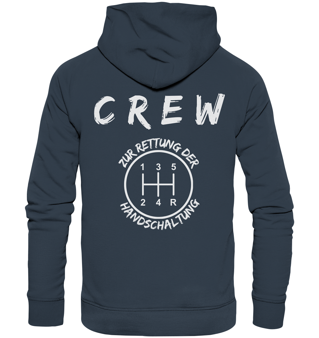 Crew Handschaltung - Organic Hoodie