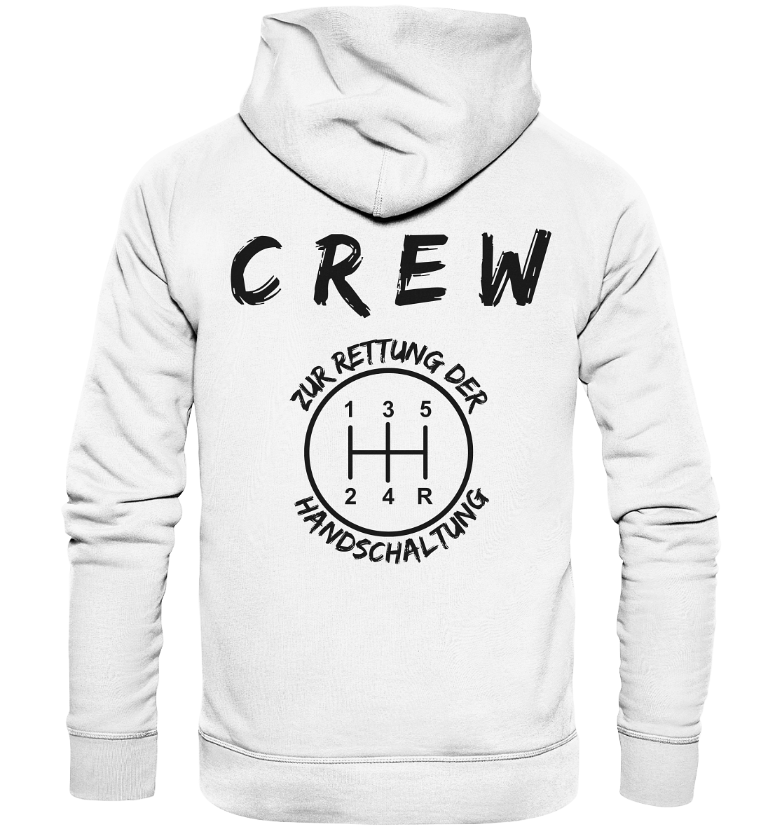 Crew Handschaltung - Organic Hoodie