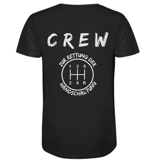 Crew Handschaltung - Organic Shirt