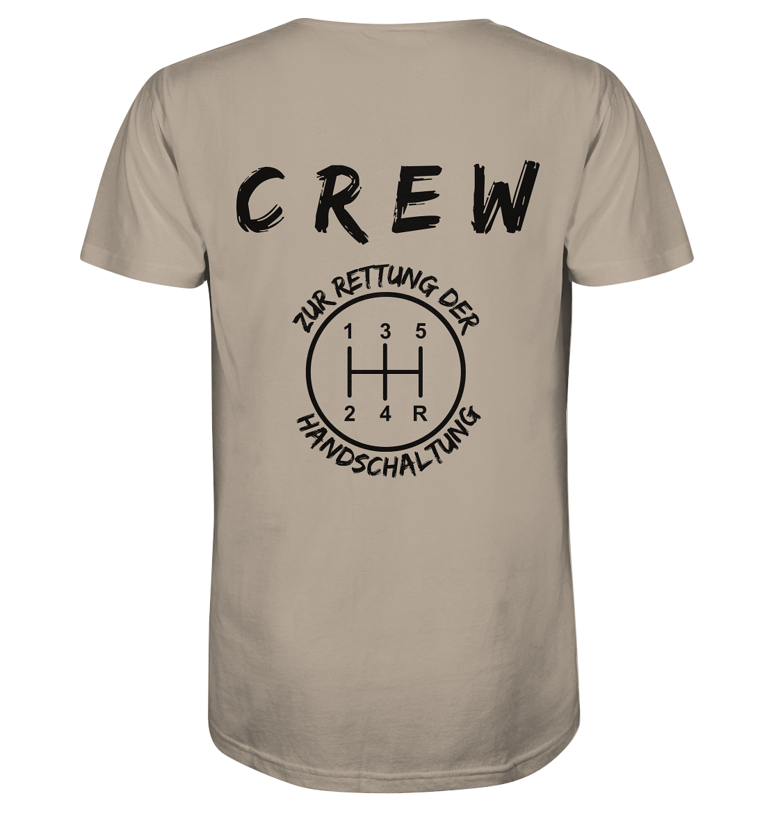 Crew Handschaltung - Organic Shirt