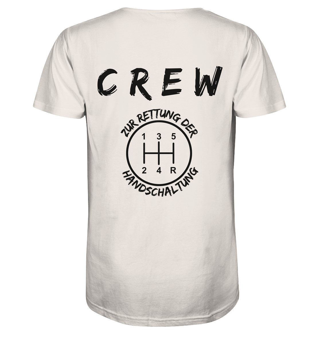 Crew Handschaltung - Organic Shirt