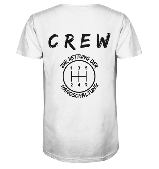 Crew Handschaltung - Organic Shirt