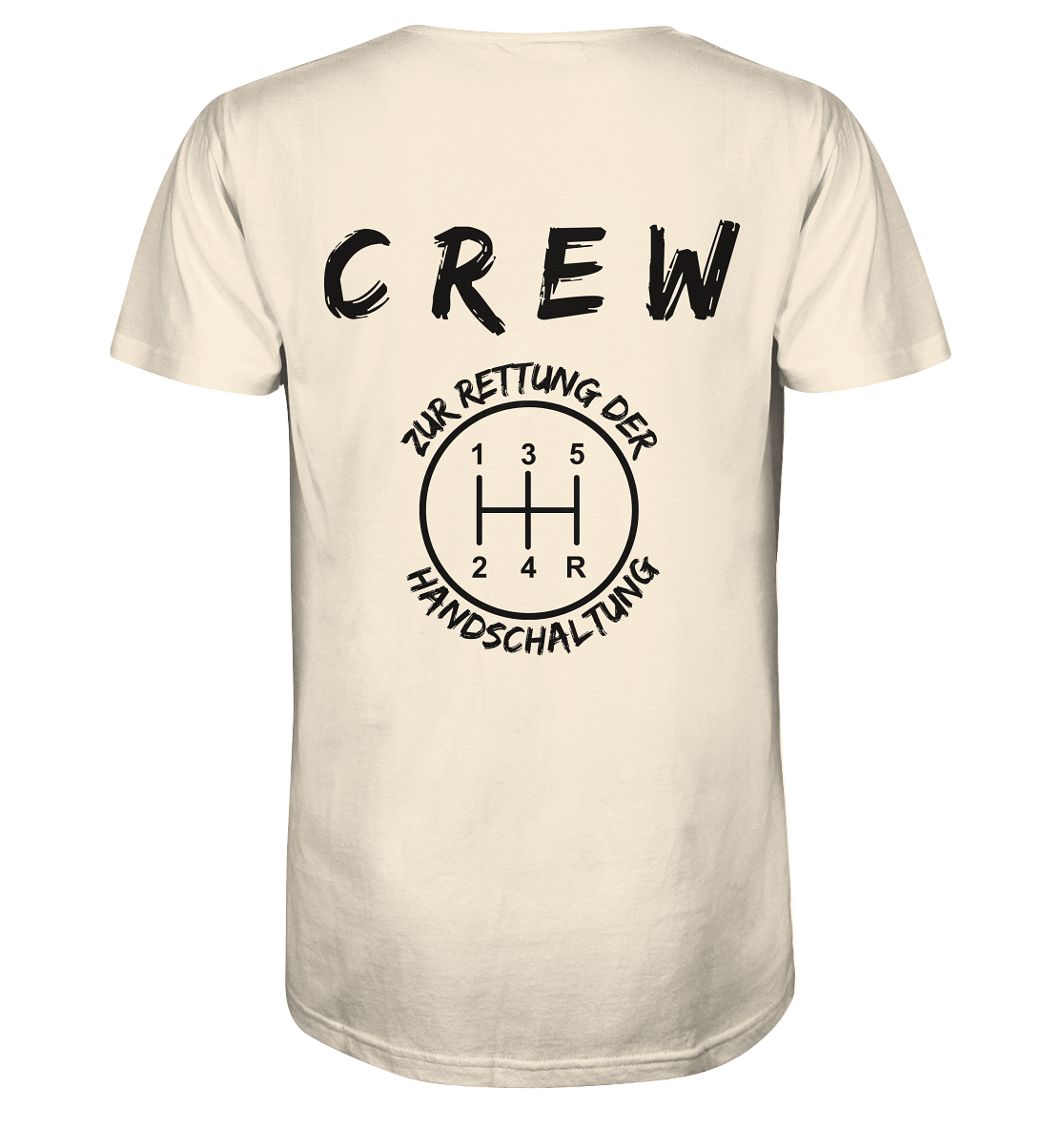 Crew Handschaltung - Organic Shirt