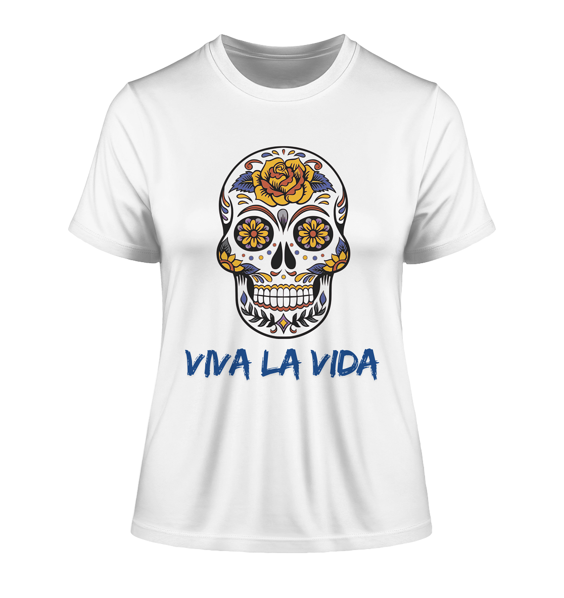 VIVA LA VIDA - Fitted Ladies Organic Shirt