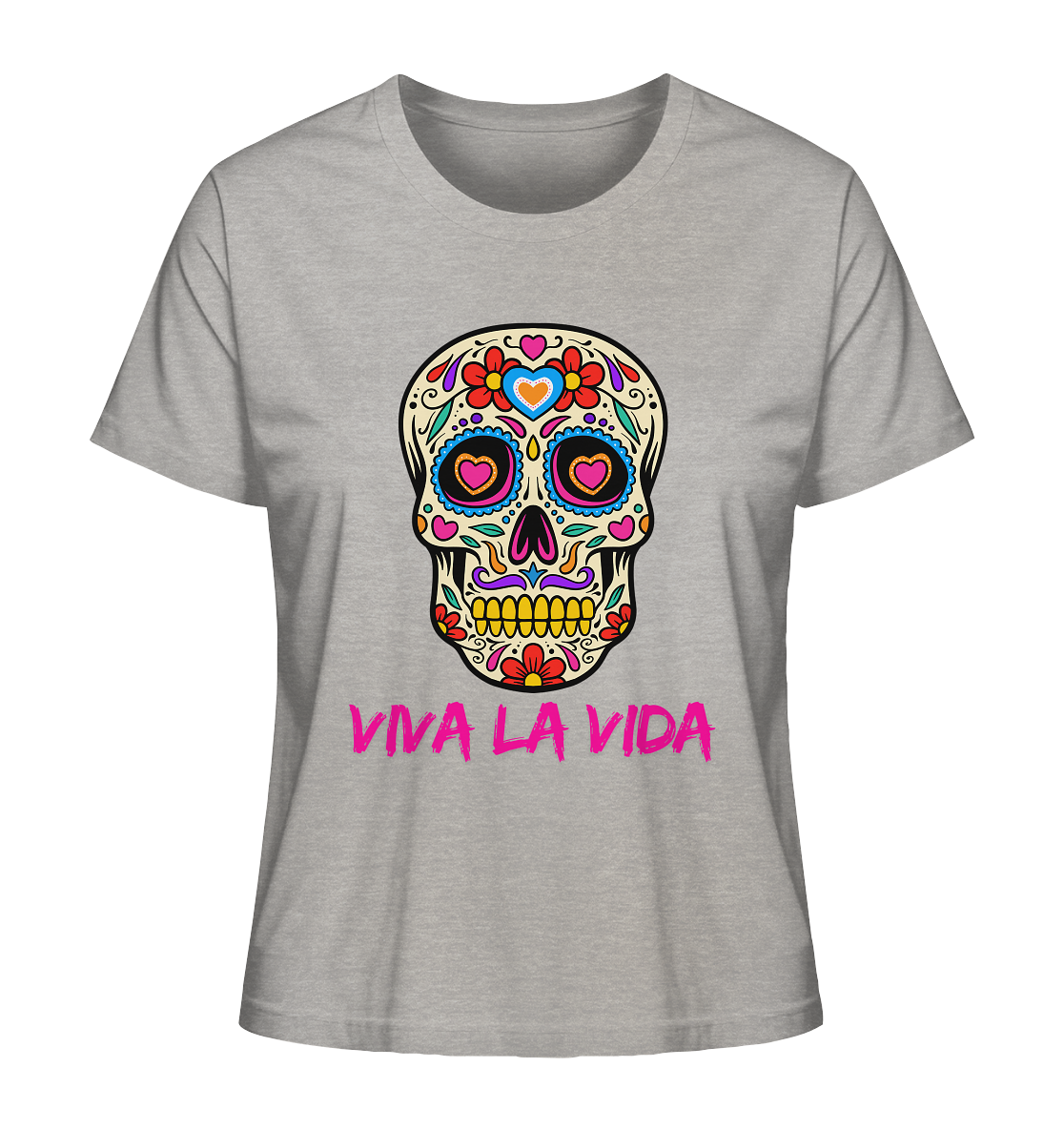 VIVA LA VIDA PINK - Ladies Organic Shirt