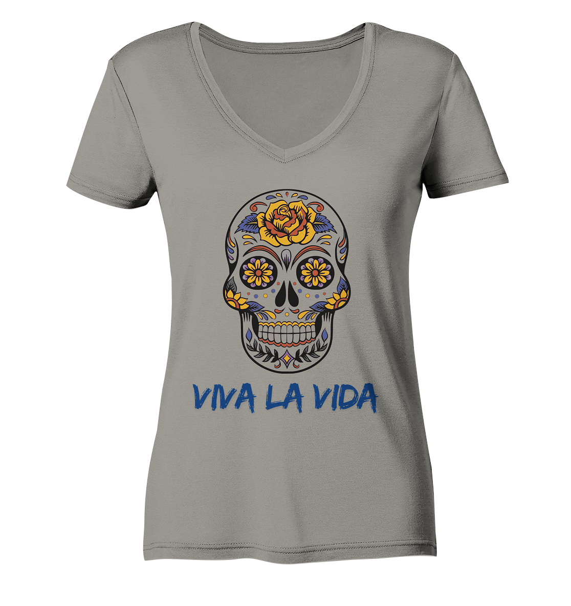 VIVA LA VIDA - Ladies V-Neck Shirt