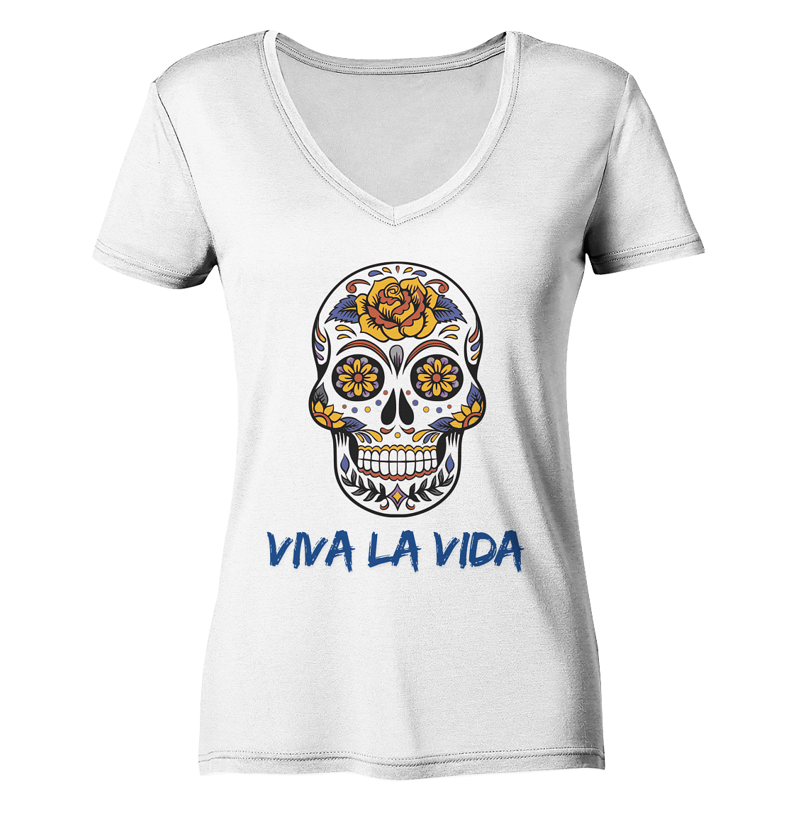 VIVA LA VIDA - Ladies V-Neck Shirt