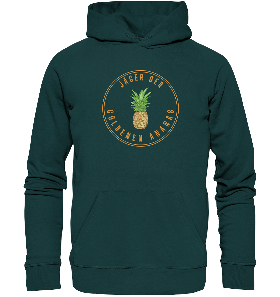 Jäger der goldenen Ananas - Organic Hoodie