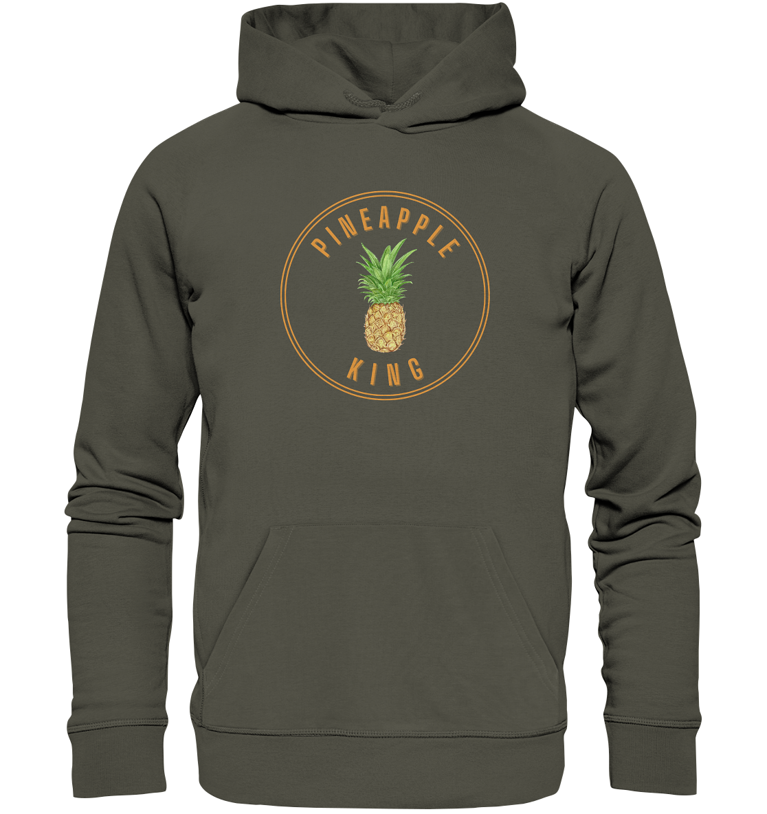 Pineapple King - Organic Hoodie