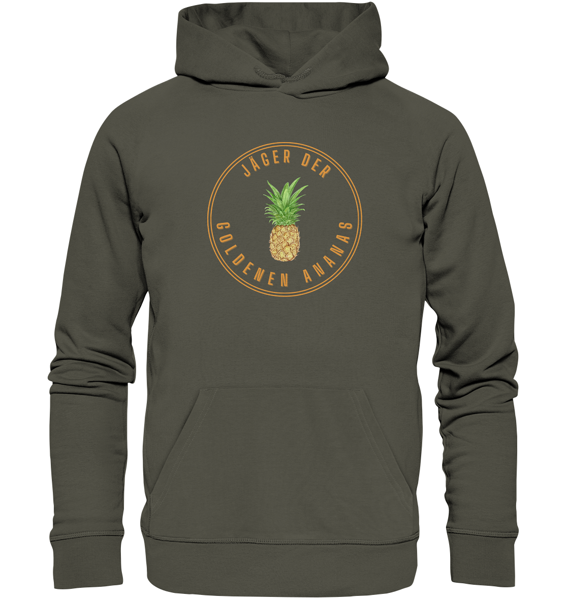 Jäger der goldenen Ananas - Organic Hoodie