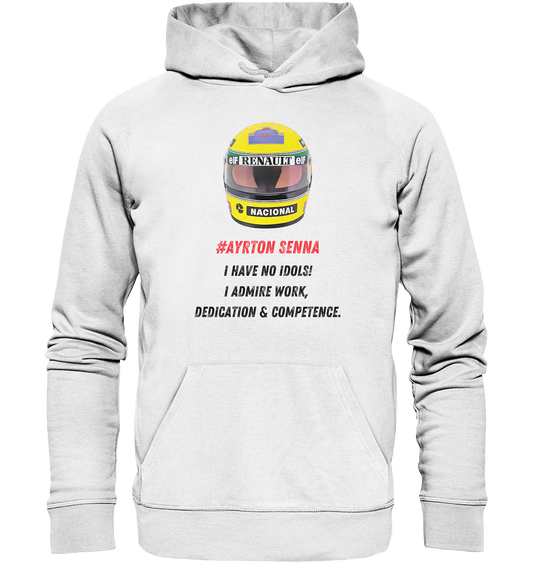 Ayrton Quote - Organic Hoodie