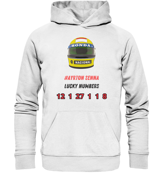 Ayrton Lucky Numbers - Organic Hoodie