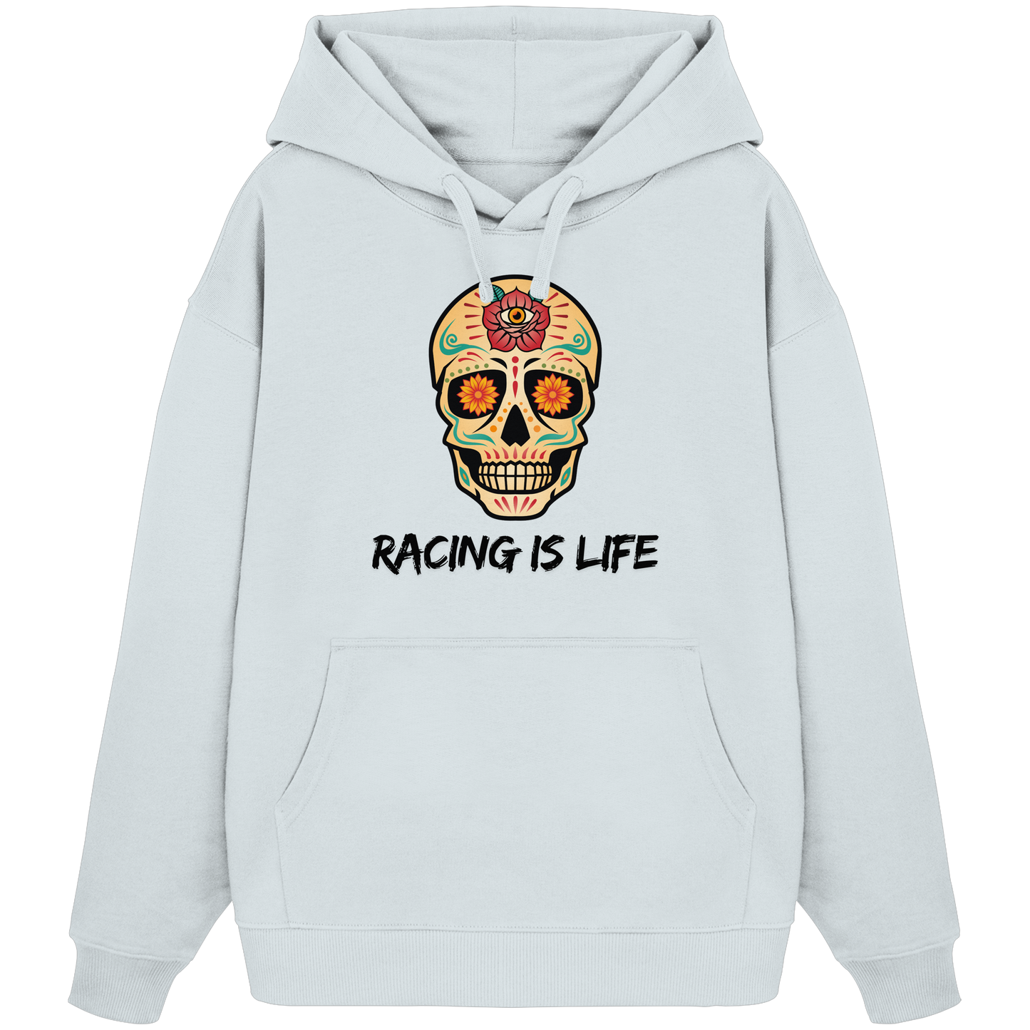 RACING IS LIFE - Organic Oversize Hoodie