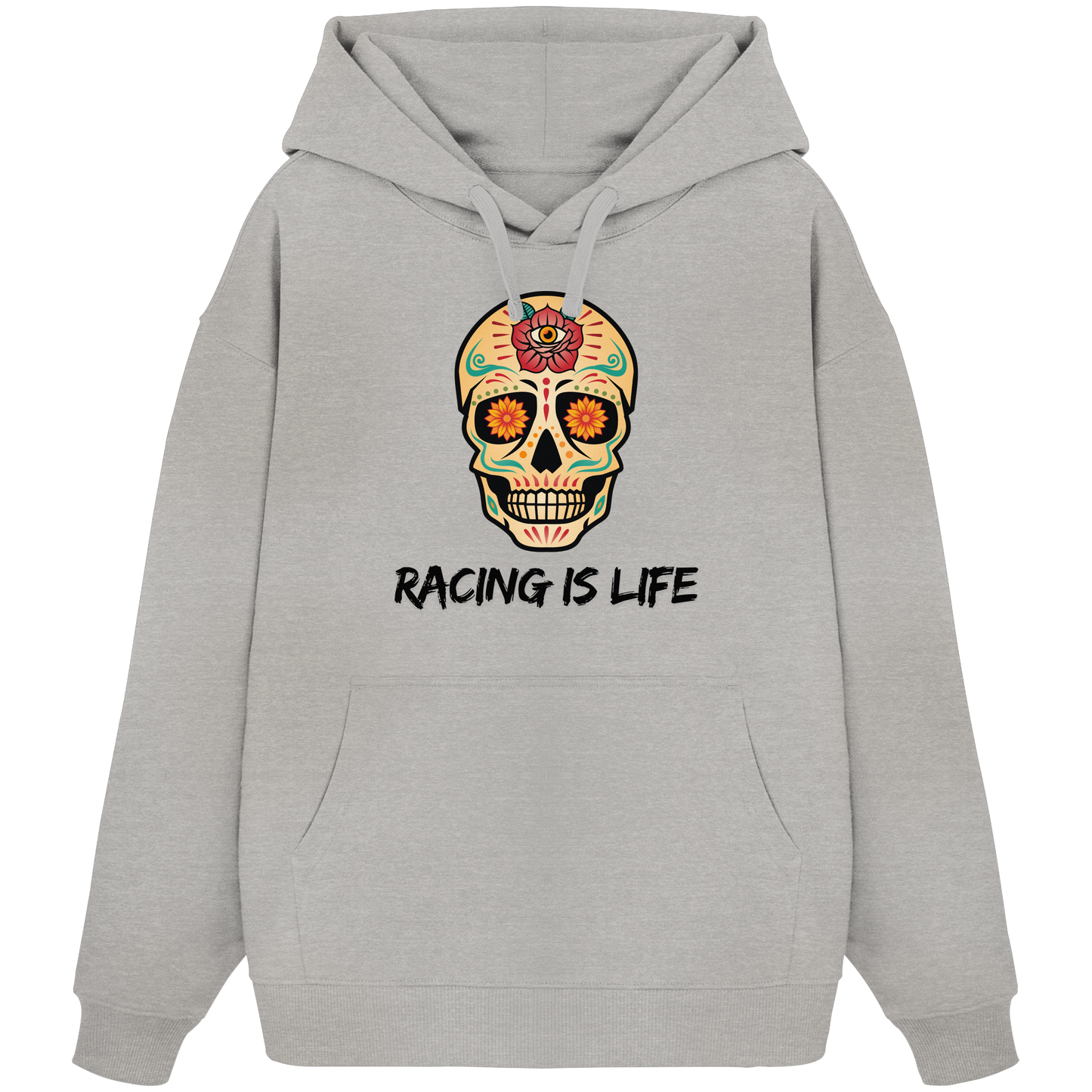 RACING IS LIFE - Organic Oversize Hoodie