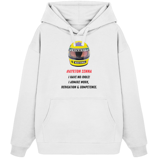 Ayrton Quote - Organic Oversize Hoodie