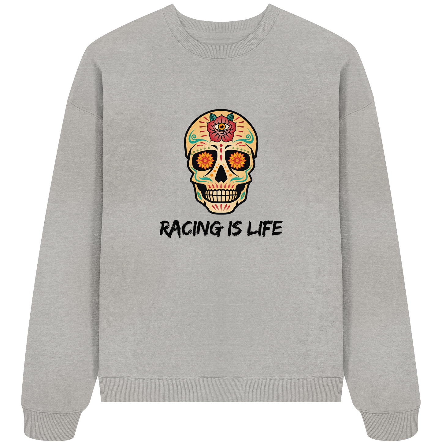 RACING IS LIFE - Organic Oversize Sweatshirt