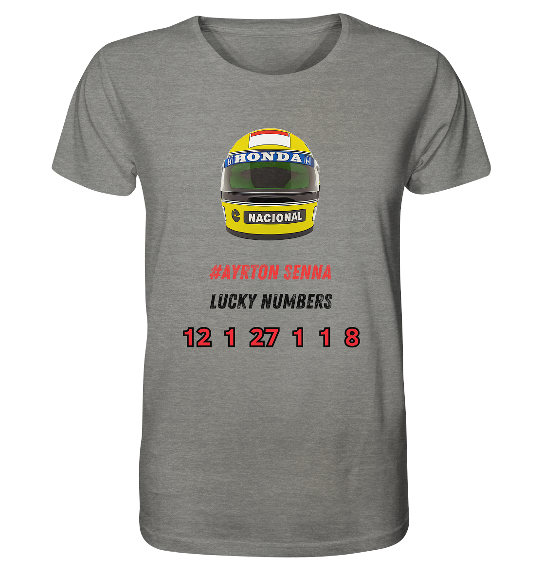 Ayrton Lucky Numbers - Organic Shirt