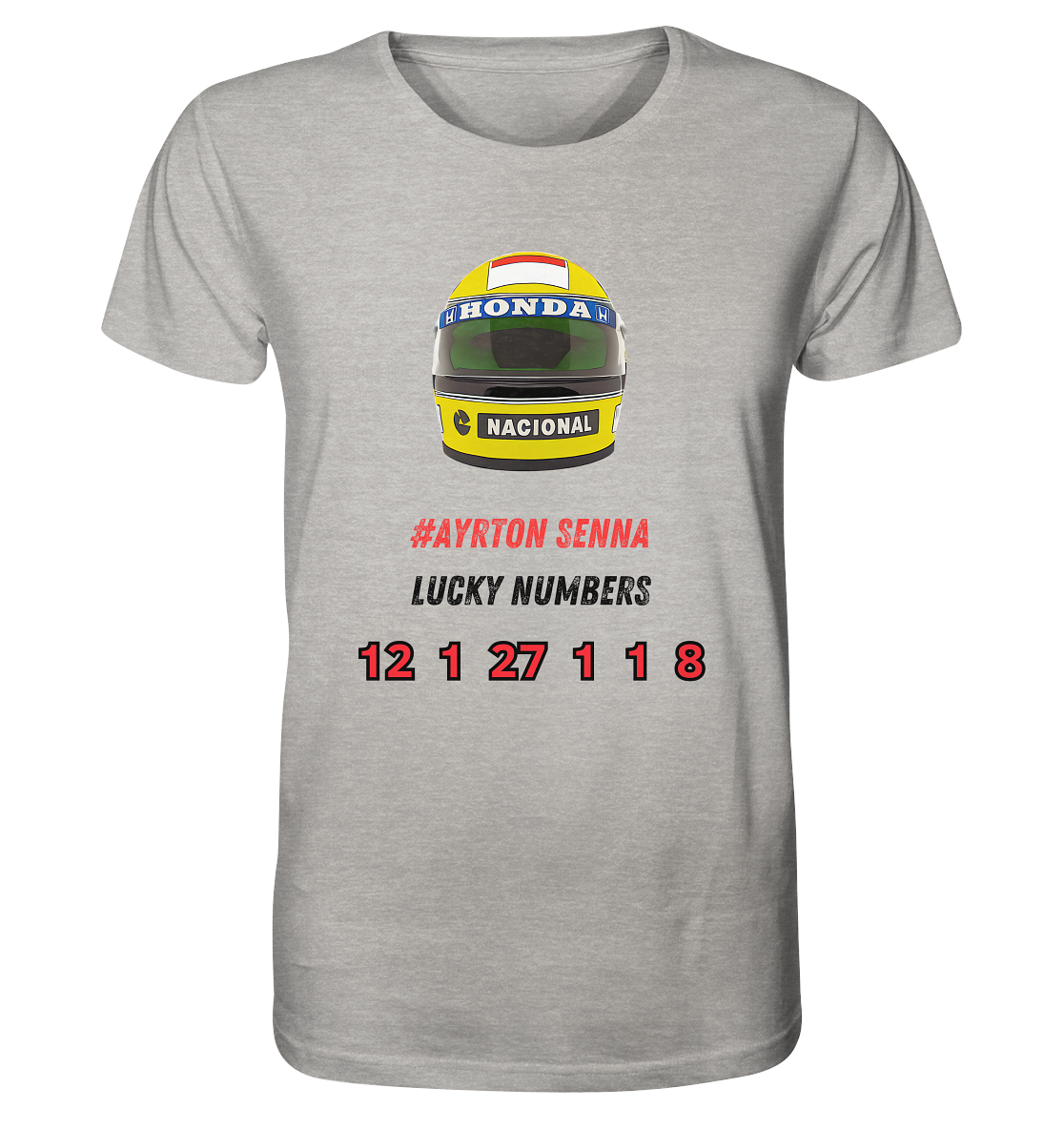 Ayrton Lucky Numbers - Organic Shirt