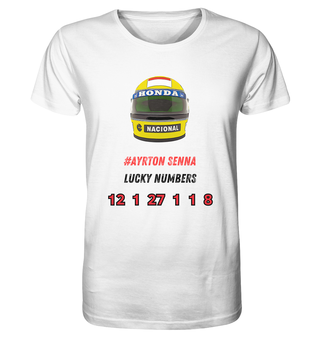 Ayrton Lucky Numbers - Organic Shirt