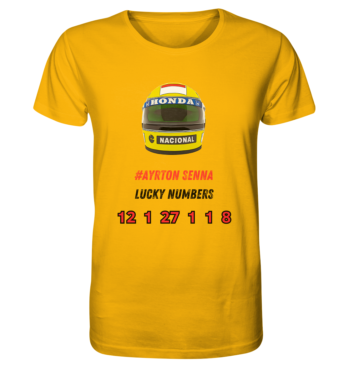 Ayrton Lucky Numbers - Organic Shirt