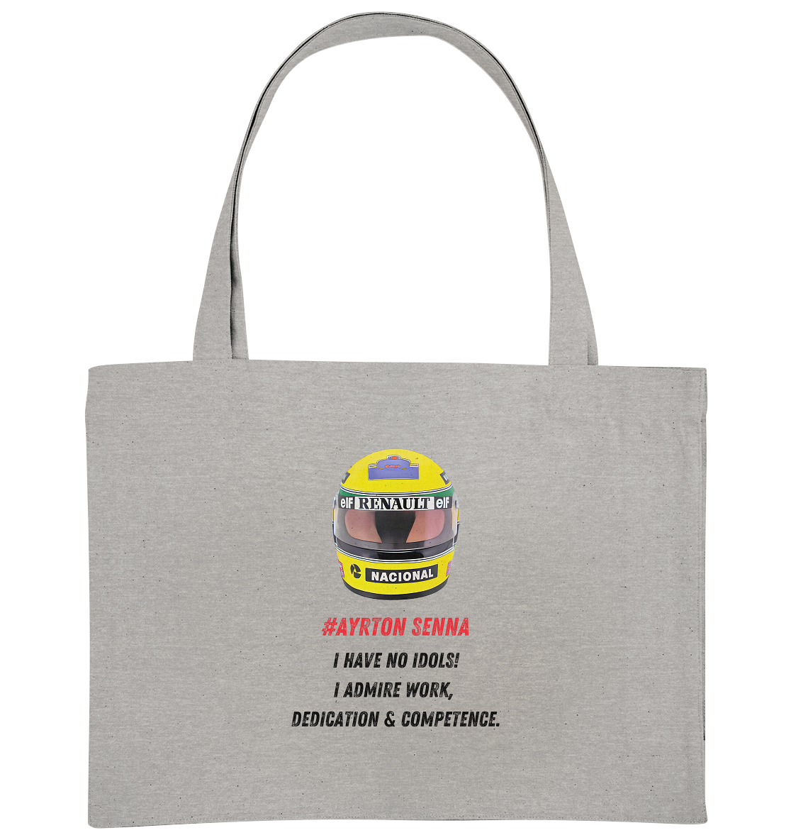 Ayrton Quote - Organic Shopping-Bag