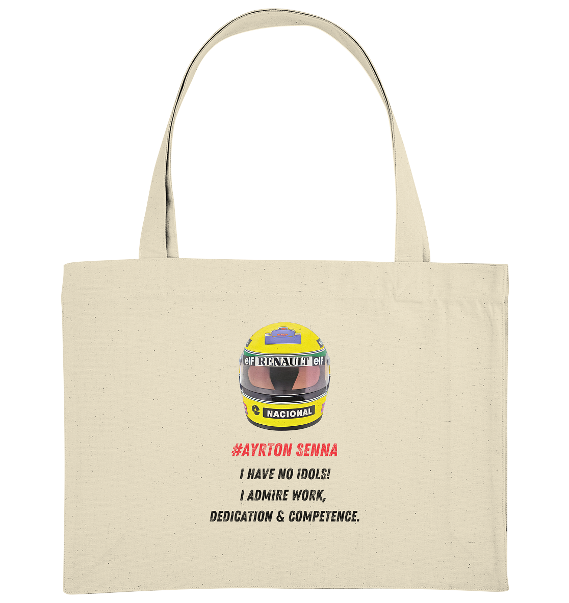 Ayrton Quote - Organic Shopping-Bag