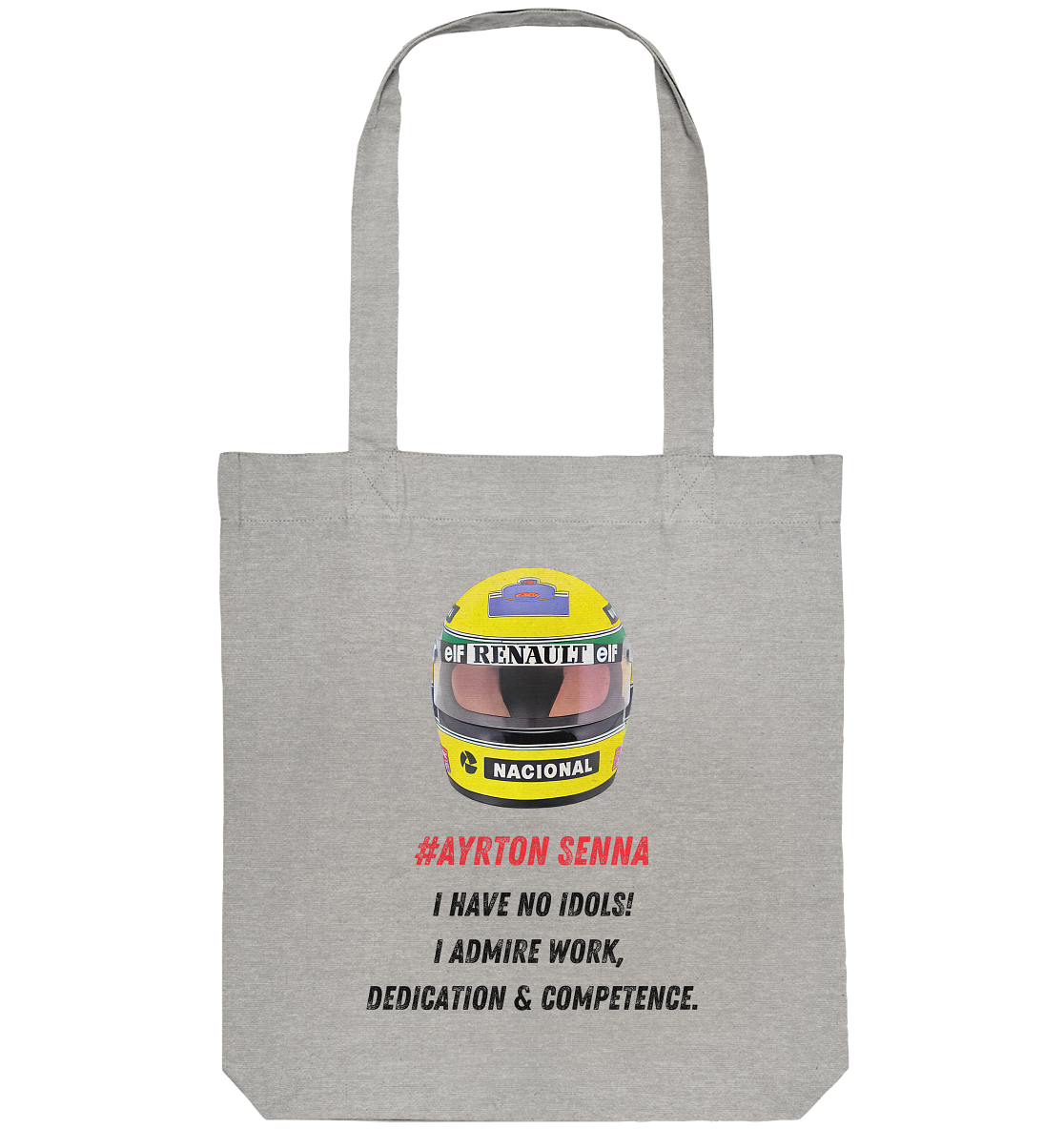 Ayrton Quote - Organic Tote-Bag
