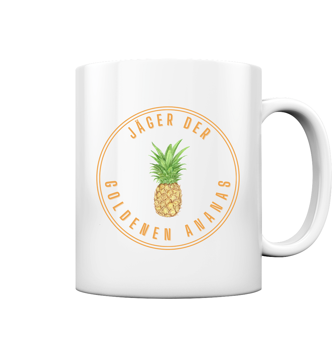 Jäger der goldenen Ananas - Tasse glossy