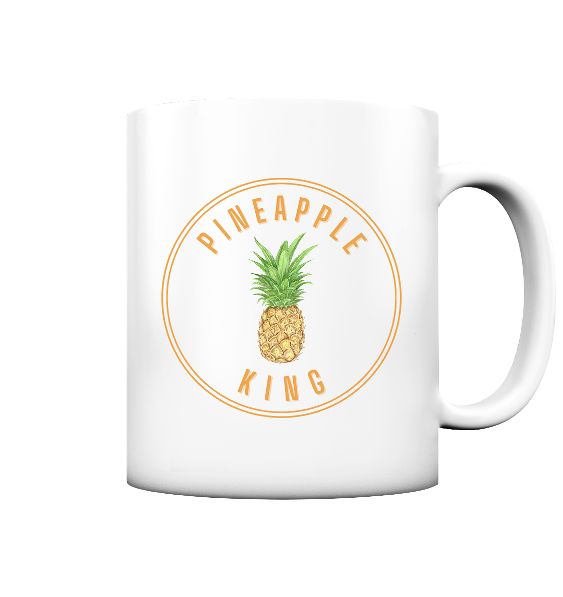 Pineapple King - Tasse matt